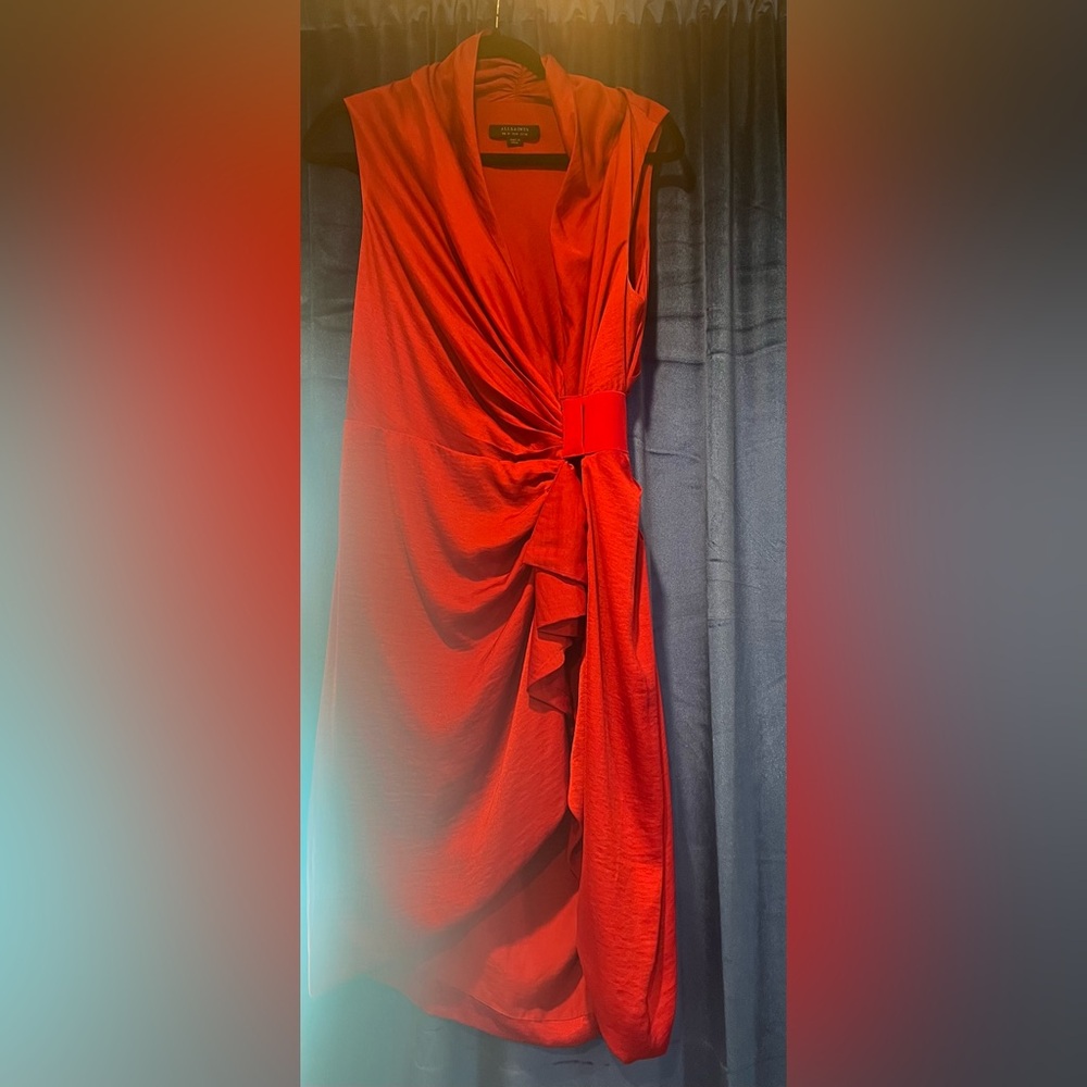 Beautiful wrap around All Saints dress